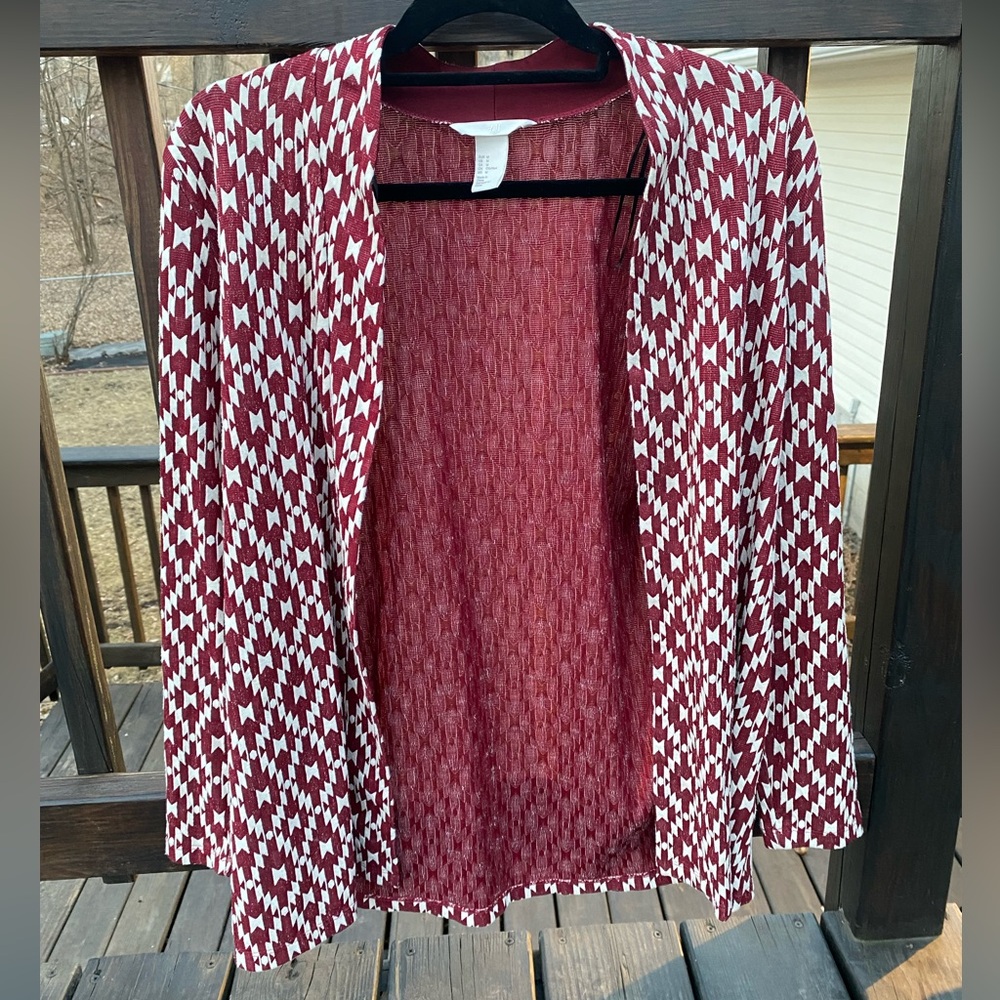 H&M patterned blazer